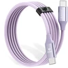 Kabelis Orico CDX 100W 5A Power Delivery USB-C – USB-C 1m – violetinės spalvos