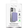 Puro 4200mAh Ultra-Thin MagSafe Compatible USB-C Power Bank - Violetinė