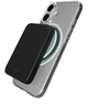 Puro Lite Mag TPU+PC dėklas suderinamas su MagSafe skirtas Apple iPhone 17 – skaidrus su juodos spalvos žiedu