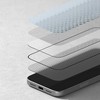 Guess GUHMP13MSBPLP Apple iPhone 13 / 14 / 15 6.1″ rožinės spalvos kietas dėklas Silicone Logo Plate MagSafe
