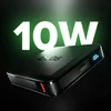 SBS HD 10W 5000mAh USB-C Power Bank with LCD Ekranas - Juodas