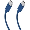 SBS TECABLETISSUETCCB USB-C – USB-C 1.5m 60W pintas kabelis – mėlynos spalvos