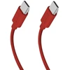 SBS TECABLETISSUETCCR USB-C – USB-C 1.5m 60W pintas kabelis – raudonos spalvos