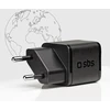 SBS TETRGAN1C20K 20W GaN USB-C laidinis įkroviklis su Power Delivery – juodos spalvos