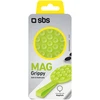SBS MAG Grippy MagSafe Compatible Holder with Suction Cup and Ear - Žalias