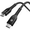 Spigen EB10010CCA Essential USB-C / USB-C 100W 100CM Cable - Juodas