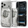 Spigen Ultra Hybrid MagSafe dėklas skirtas Apple iPhone 17 Pro Zero One – titanium