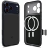 Spigen Ultra Hybrid „T” MagSafe dėklas skirtas Apple iPhone 17 Pro – matinis juodos spalvos