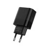 Tech-Protect C20W įkroviklis 2x USB-C PD 20W - juodas