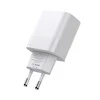 Tech-Protect C20W 2x USB-C PD 20W įkroviklis su USB-C / USB-C laidu - baltas