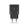 Tech-Protect C30W įkroviklis USB-C PD 30W / USB-A QC 3.0 – juodas