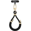 Tech-Protect C4S ROPE WRIST STRAP juodos spalvos ir aukso spalvos