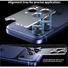„Tech-Protect Camring Fit+“ kameros dėklas, skirtas „iPhone 14 Pro / Max / 15 Pro / Max / 16 Pro / Max / 17 Pro / Max“ - Mėlyna