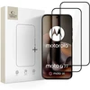 GRŪDINTAS STIKLAS Tech-Protect GLASS FIT+ 2-PACK MOTOROLA MOTO G67 / G77 Juodas
