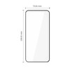 Apple iPhone 13 Guess Dėklas silikoninis Logo Plate MagSafe (GUHMP13MSBPLA) žalios spalvos