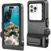 Tech-Protect IPX8 Pro Atsparus vandeniui Phone Case - Gray and Juodas