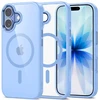 Dėklas Tech-Protect MagMat MagSafe Case for iPhone 17 - Transparent Mėlyna