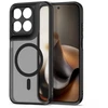 Tech-Protect MagMat MagSafe dėklas Motorola MOTO G67 / G77 MATINĖ juodos spalvos