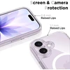 „Tech-Protect Magpeak Magsafe CC“ dėklas, skirtas „iPhone 17“ – skaidrus