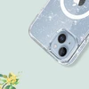 Tech-Protect FlexAir hibridinis MagSafe iPhone 13/14 dėklas – skaidrus blizgus