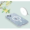 Tech-Protect FlexAir hibridinis MagSafe iPhone 13/14 dėklas – skaidrus blizgus