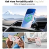 „Tech-Protect“ silikoninis „MagSafe“ dėklas, skirtas „iPhone 17 Air“ – Rožinė