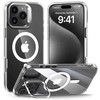 Hurtel Eco Leather View dėklas iPhone 13 mini – violetinis