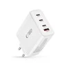 Tech-Protect NC100W-GAN įkroviklis GaN 3x USB-C PD 100W / USB-A QC 3.0 - baltas