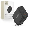 Tech-Protect NC200W-GAN 4-port laidinis įkroviklis PD 200W / QC3.0 juodos spalvos