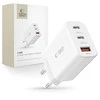 Tech-Protect NC30W įkroviklis 2x USB-C PD 30W / USB-A QC 3.0 - baltas