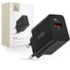 Tech-Protect NC30W įkroviklis USB-C PD 30W / USB-A QC 3.0 – juodas