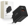 Tech-Protect NC30W įkroviklis USB-C PD 30W / USB-A QC 3.0 – juodas