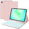 Tech-Protect SC Pen dėklas skirtas Samsung Galaxy Tab A9+ / A11+ Plus 11.0 X210 / X215 / X216 / X230 / X235 / X236 – rožinės spalvos