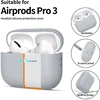 Tech-Protect Silikoninis dėklas for AirPods Pro 3 - Gray
