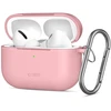 „Tech-Protect“ silikoninis dėklas su kabliuku, skirtas „AirPods Pro“ ausinėms - Rožinė