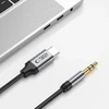 Jack Tech-Protect UltraBoost garso USB-C / 3,5 mm mini lizdo kabelis 1 m - juodas
