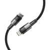 Tech-Protect UltraBoost Lightning / USB-C PD 20W 3A 2m laidas - pilkas