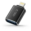 Tech-Protect UltraBoost Lightning (vyriškas) / USB-A (moteriškas) OTG adapteris – juodas