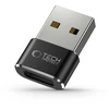 Tech-Protect UltraBoost USB-A (vyriškas) / USB-C (moteriškas) adapteris – juodas
