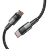 „Tech-Protect UltraBoost USB-C“ / USB-C PD kabelis 100W 5A 0,25m – pilkas