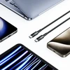 Tech-Protect UltraBoost USB-C / USB-C PD kabelis 60W 3A 1m – pilkas