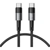„Tech-Protect UltraBoost USB-C“ / USB-C PD kabelis 100W 5A 0,25m – pilkas
