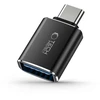 Tech-Protect UltraBoost USB-C (vyriškas) / USB-A (moteriškas) OTG adapteris – juodas