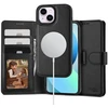 Tech-Protect Wallet MagSafe dėklas iPhone 13 - juodas