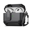 Tech-Protect X-Carbo dėklas, skirtas AirPods Pro 1/2 – juodas