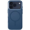 UNIQ Clario dėklas skirtas Apple iPhone 17 Pro Magclick Charging mėlynos spalvos