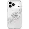 UNIQ Coehl Crystelle Dėklas skirtas Apple iPhone 17 Pro Max Magnetic Charging sidabro spalvos