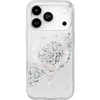 UNIQ Coehl Crystelle dėklas skirtas Apple iPhone 17 Pro Magnetic Charging sidabro spalvos