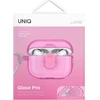 Dėklas UNIQ Glase Pro skirtas AirPods Pro 2 Lock Case rožinės spalvos
