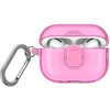 Dėklas UNIQ Glase Pro skirtas AirPods Pro 2 Lock Case rožinės spalvos